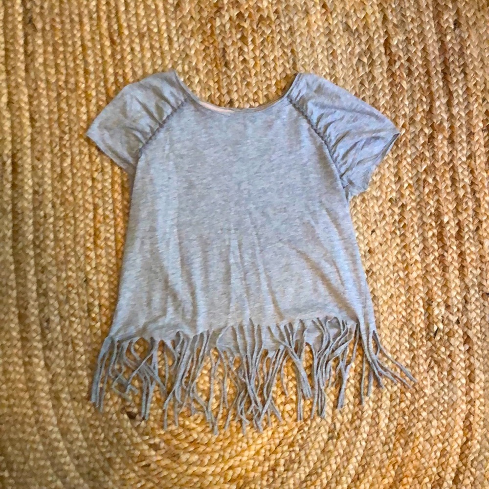 Cropped Tassel top